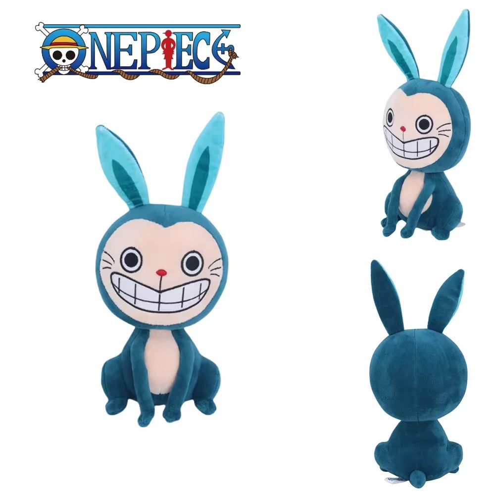 One Piece Laboon Plush Toy Pendant Raab Anime Whale Marine Animal Soft Stuffed Doll Keychain Accessories Birthday Gift