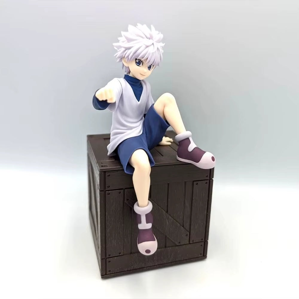 12CM Anime Figures GON·FREECSS Killua Zoldyck Collectible Model Figurine Toys PVC Action Figures Dolls Birthday Xmas Gifts 2Pcs