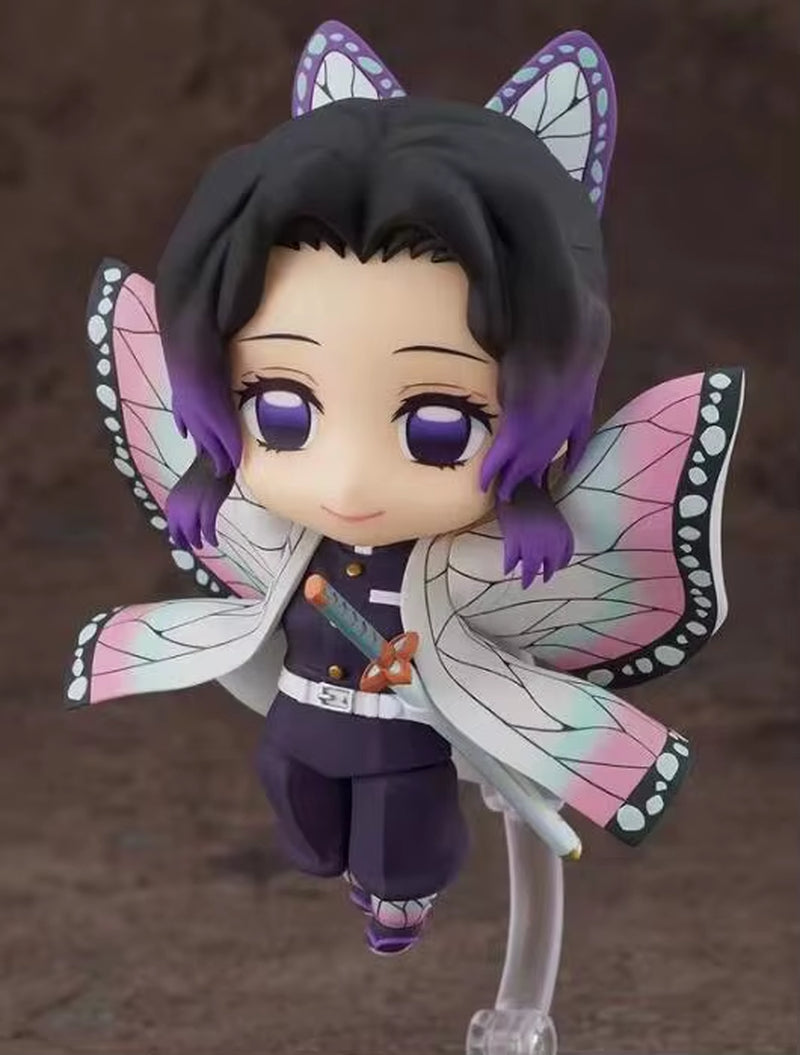 Demon Slayer Character Kochou Shinobu Tokitou Muichirou Kanroji Mitsuri Nezuko Tanjiro Cute BJD Figure Model Toys 10Cm