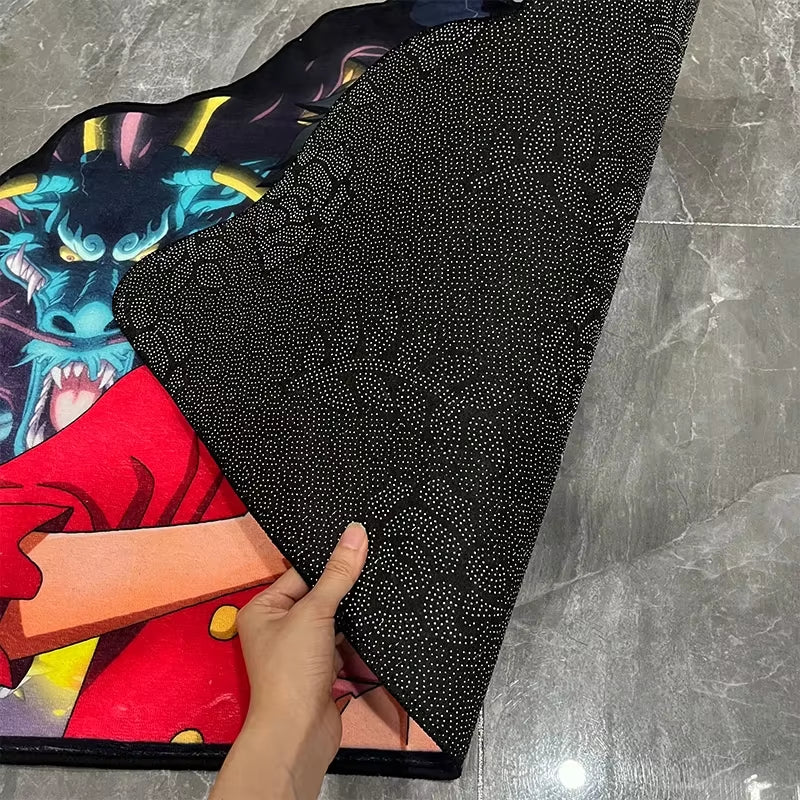 Pokemon Gengar Rug Polyester Carpet Soft Plush Anime Floor Mat Bedroom Decor Non-Slip Gamer Room Mat Japanese Cartoon Kids Gift