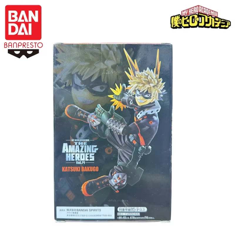 In Stock  Original Banpresto My Hero Academia Bakugou Katsuki Action Figure Model Doll Brand New Boxed Anime Characters