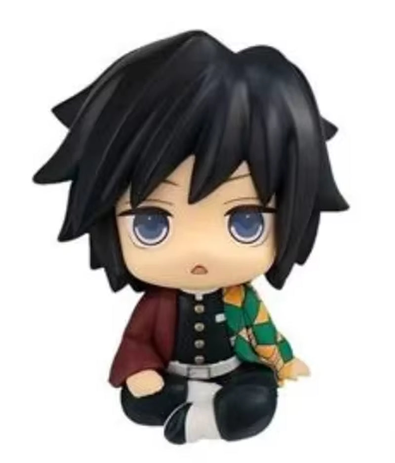 Japan Anime Demon Slayer LK Mitsuri Kanroji Sanemi Shinazugawa Giyuu Tomioka Muichiro Tokito Figure Toys 10Cm