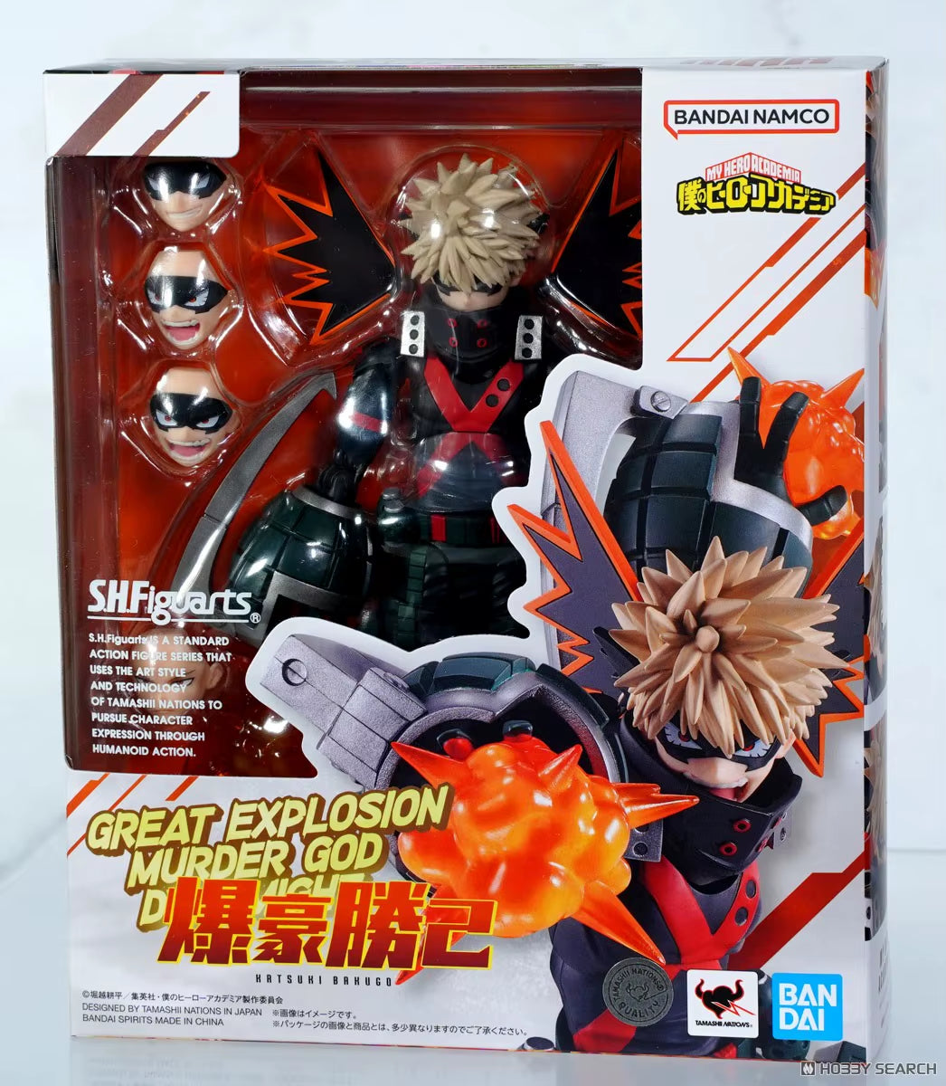In Stock  S.H.Figuarts SHF My Hero Academia Deku Anime Action Fighter Finished Model Toy Gift for Children Kid