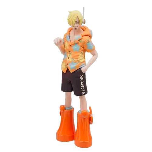 17Cm One Piece Luffy Anime Figures Monkey D. Luffy Egg Head Island Action Figures PVC Anime Collection Model Doll Toy Kid Gift