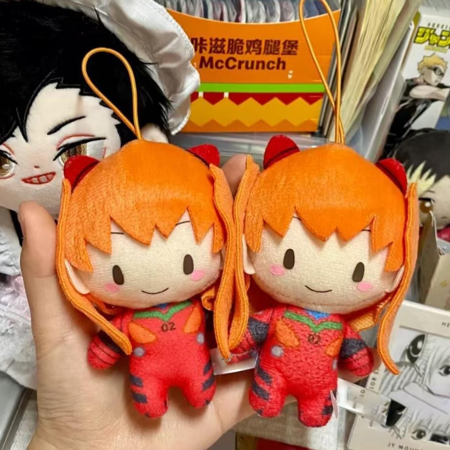 Neon Genesis Evangelion Asuka Plush 4In Rei Shinji Plushie Toys for Anime Fans