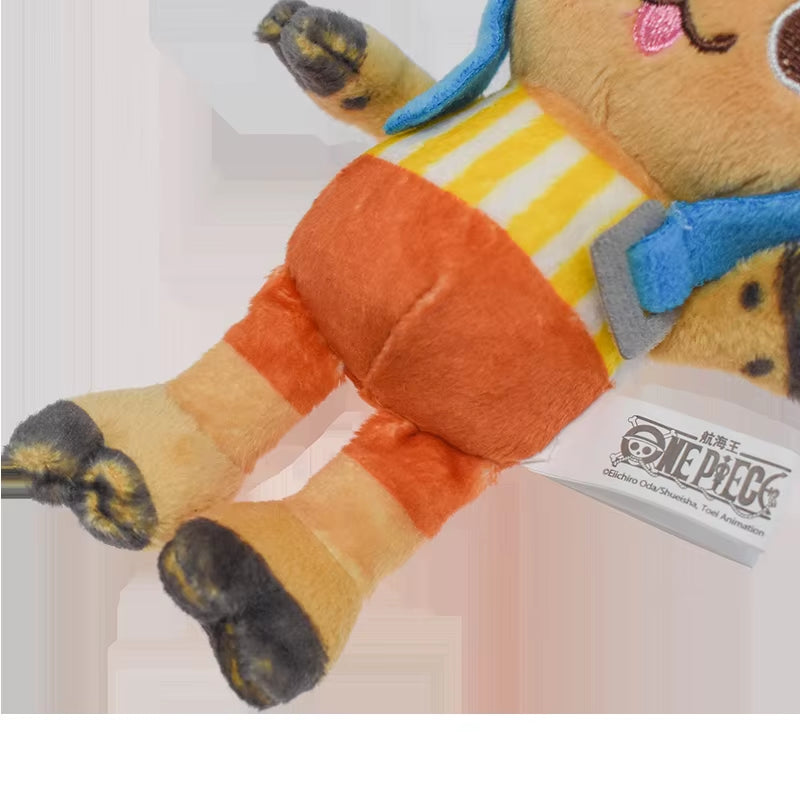 Original One Piece Chopper Plush Stuffed Doll Tony Tony Chopper Anime Soft Figure Toys for Kids Birthday Room Decoration Gifts