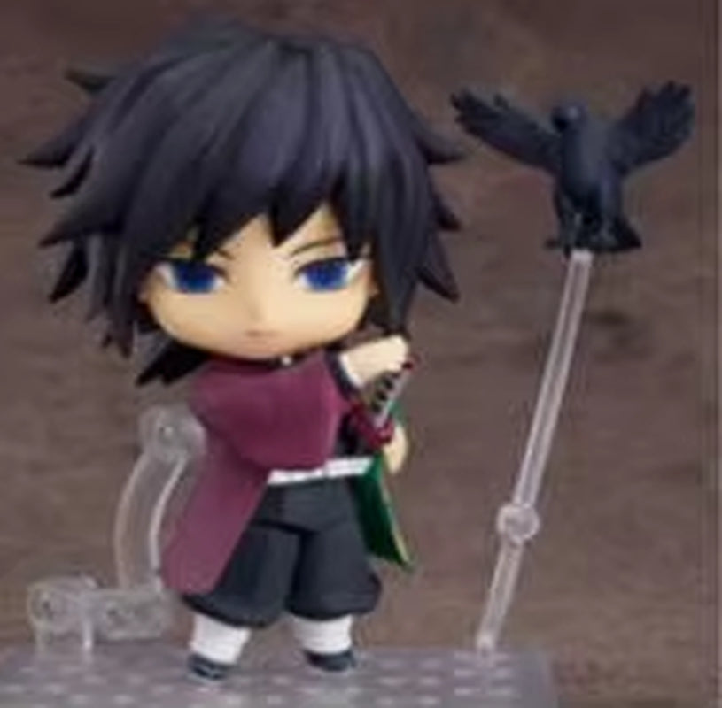Demon Slayer Character Kochou Shinobu Tokitou Muichirou Kanroji Mitsuri Nezuko Tanjiro Cute BJD Figure Model Toys 10Cm