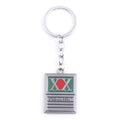 Anime Hunter X Hunter Keychain License Card Metal Badge Pendant Key Chain Holder Men Gift Jewelry Choker Chaveiro Pendant