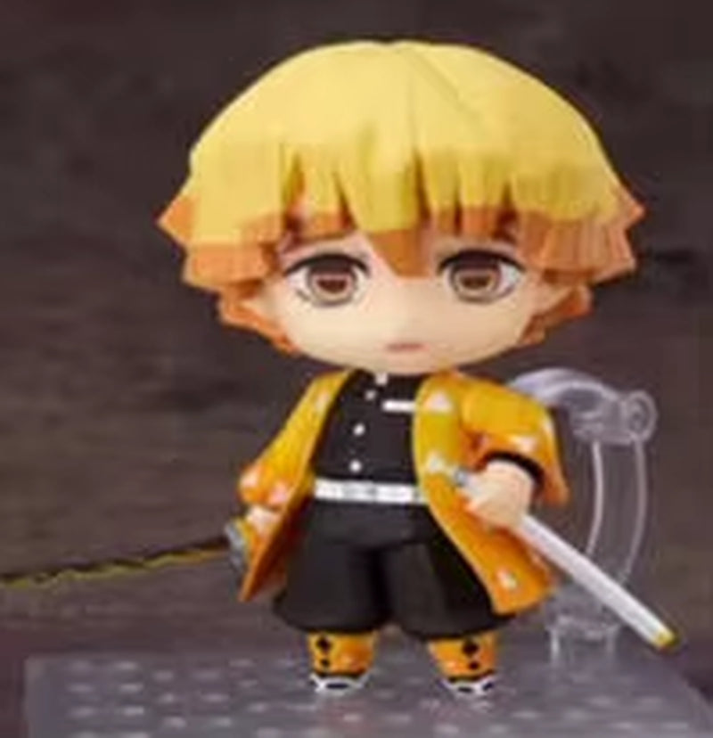 Demon Slayer Character Kochou Shinobu Tokitou Muichirou Kanroji Mitsuri Nezuko Tanjiro Cute BJD Figure Model Toys 10Cm