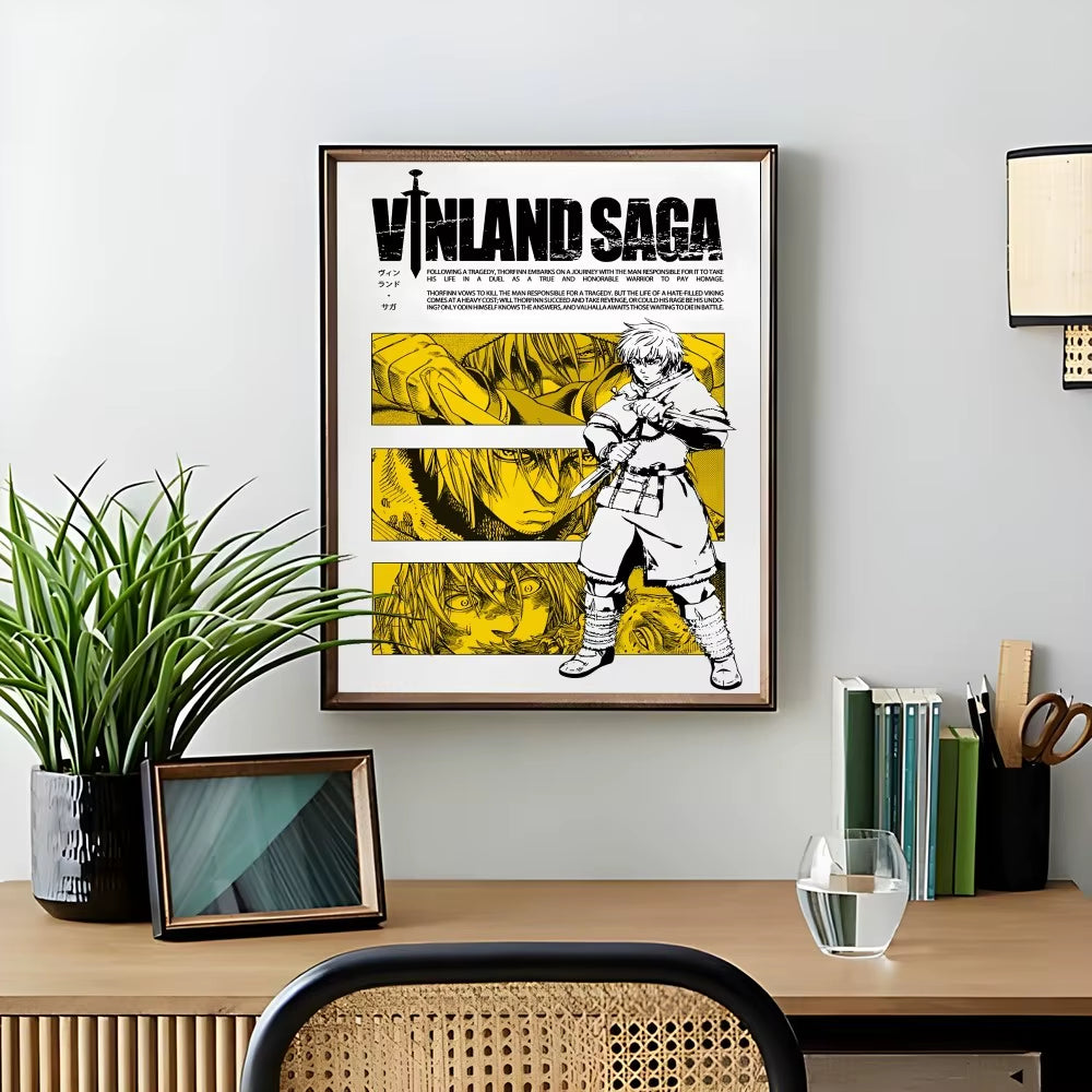 Anime Vinland Saga Poster Prints Perfect Design Nordic Modern Home Decor Gift