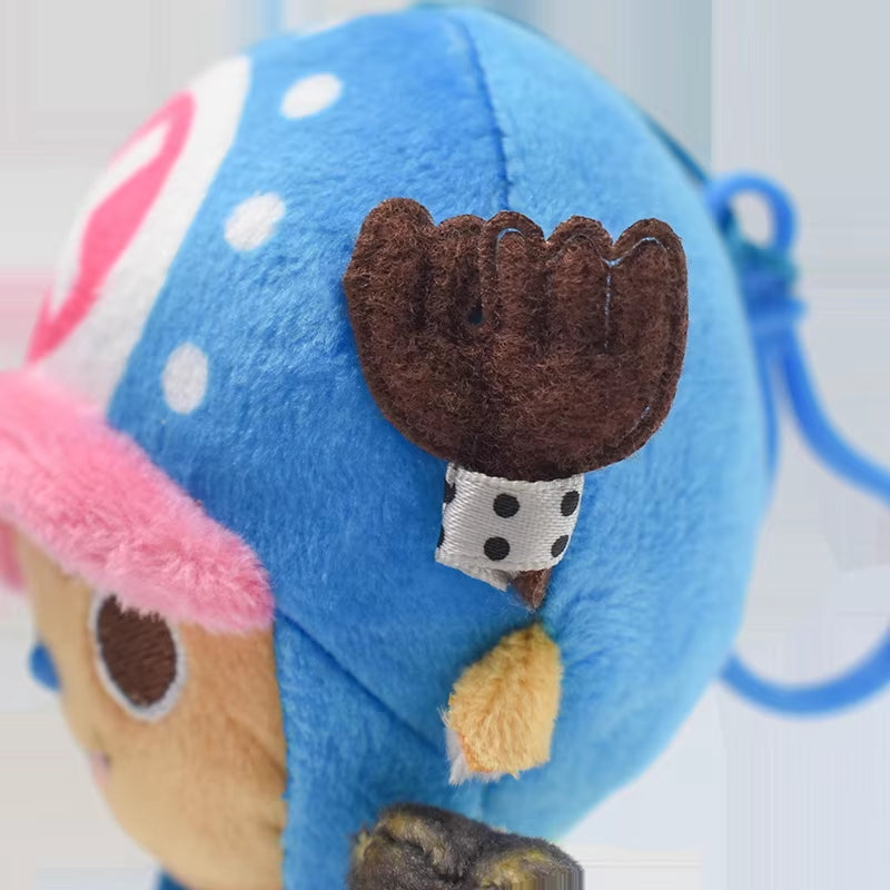 Original One Piece Chopper Plush Stuffed Doll Tony Tony Chopper Anime Soft Figure Toys for Kids Birthday Room Decoration Gifts