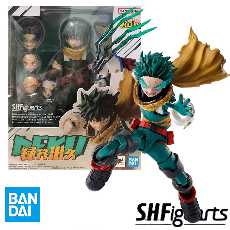 In Stock  S.H.Figuarts SHF My Hero Academia Deku Anime Action Fighter Finished Model Toy Gift for Children Kid