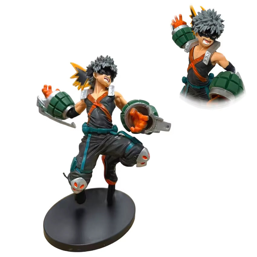 Hot My Hero Academia Anime Figures Midoriya Izuku Bakugou Katsuki Action Model Pvc Statue Desktop Ornament Collection Toys Gift
