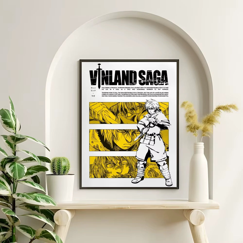 Anime Vinland Saga Poster Prints Perfect Design Nordic Modern Home Decor Gift