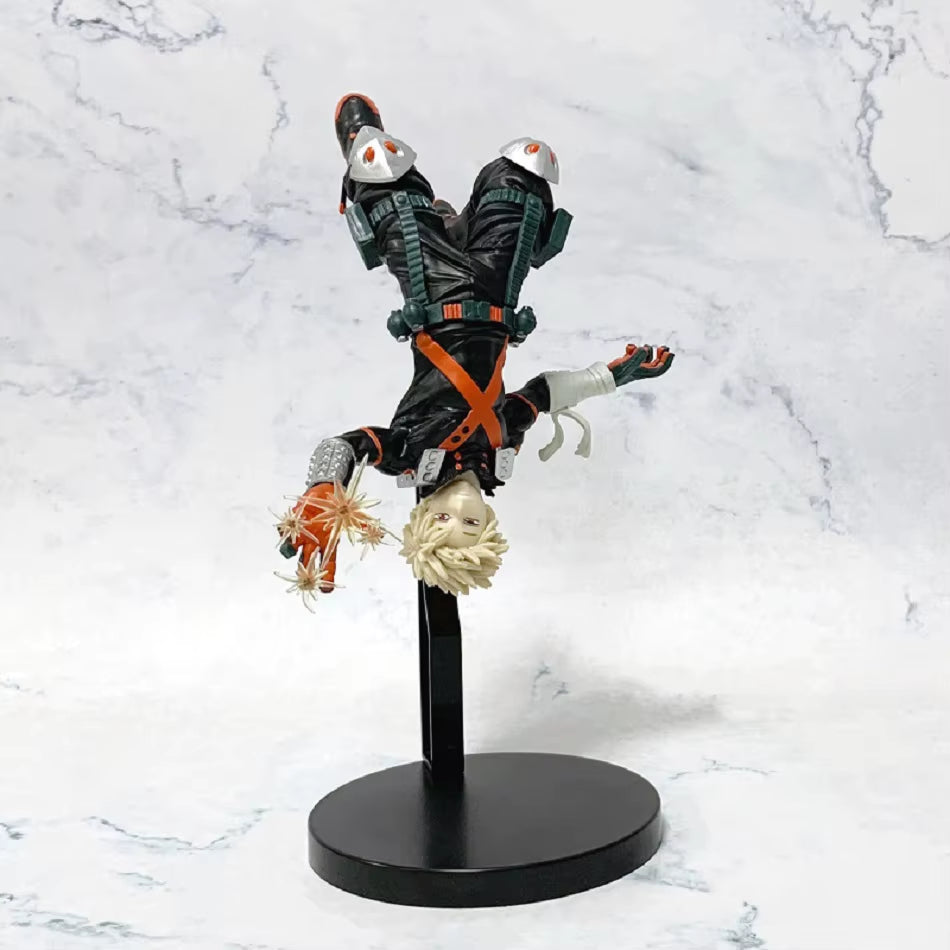 Hot My Hero Academia Anime Figures Midoriya Izuku Bakugou Katsuki Action Model Pvc Statue Desktop Ornament Collection Toys Gift