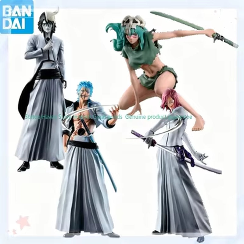 In Stock BANPRESTO Ichiban Kuji BLEACH Stirring Souls Vol.3 Urchiola Grimmjo Neri Ellu Sal Apollo Animation Model Figure Toygift