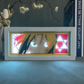 Anime Light Box Fullmetal Alchemist Edward Elric Face Gamer Room Decoration Manga Paper Cut Led Night Lamp Fullmetal Alchemist