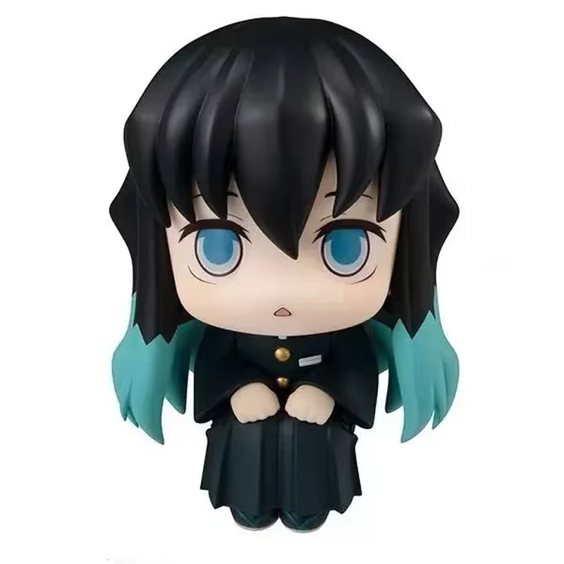 Japan Anime Demon Slayer LK Mitsuri Kanroji Sanemi Shinazugawa Giyuu Tomioka Muichiro Tokito Figure Toys 10Cm