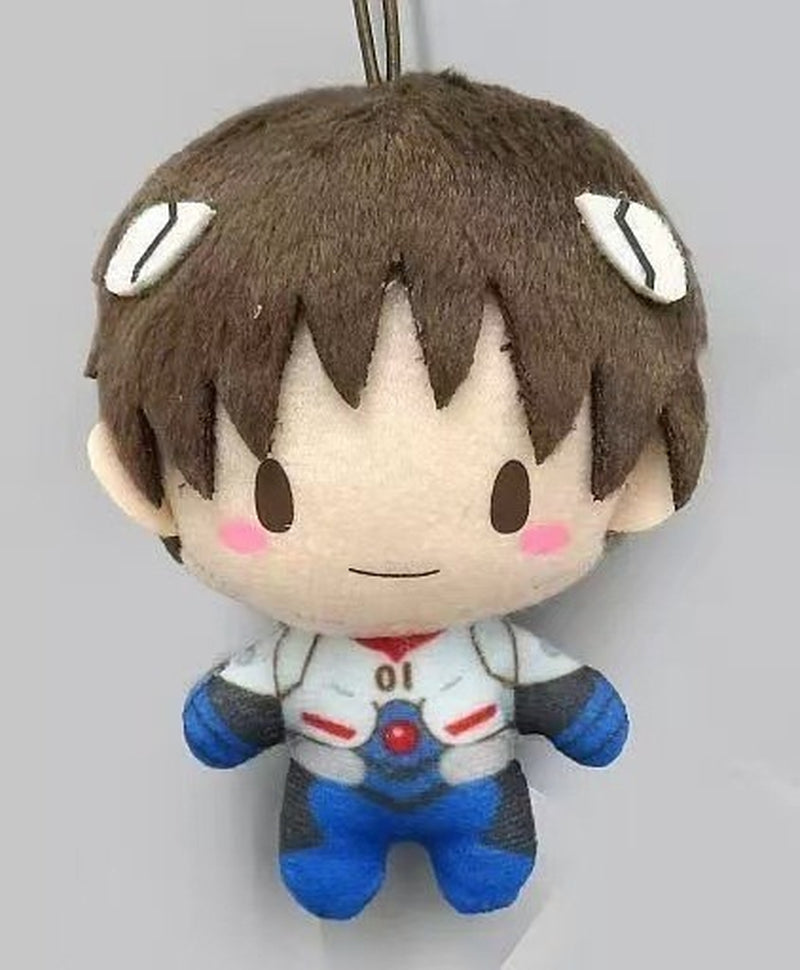 Neon Genesis Evangelion Asuka Plush 4In Rei Shinji Plushie Toys for Anime Fans