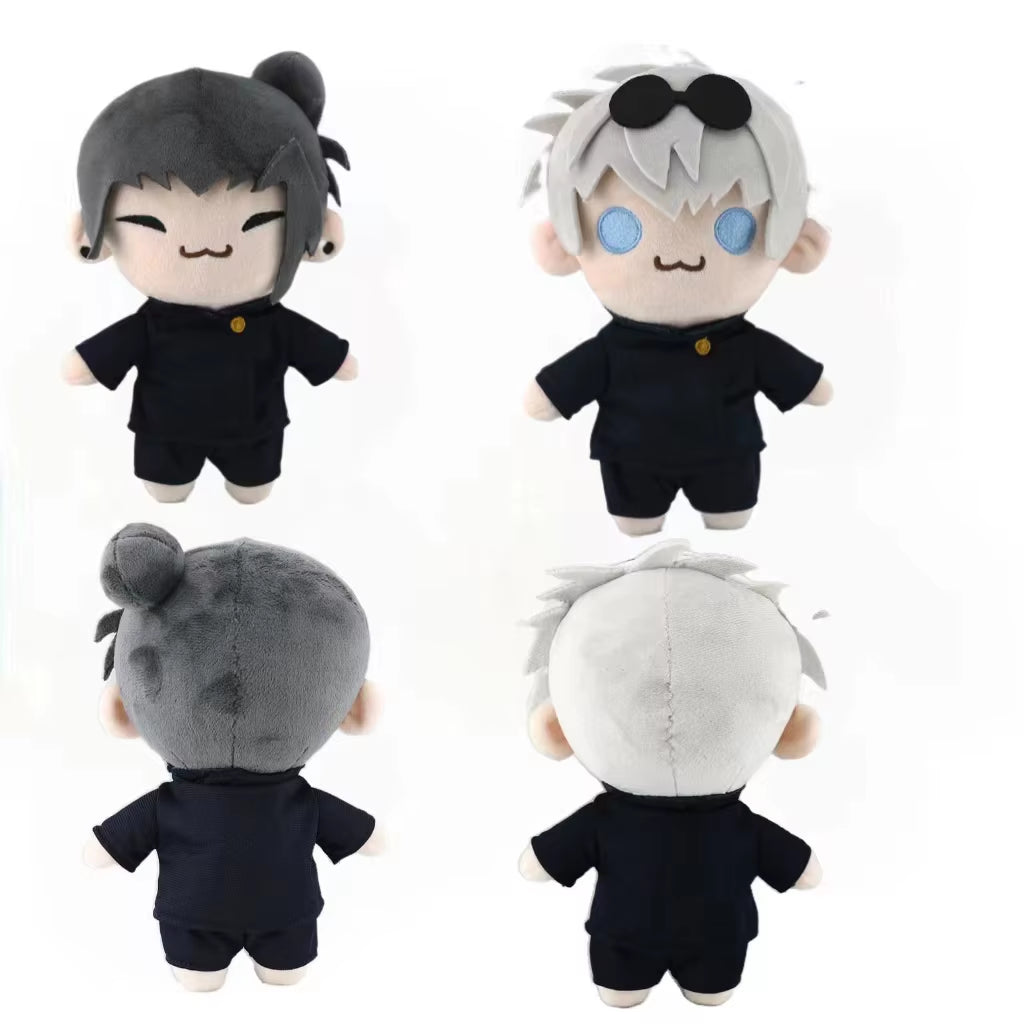 1/2PCS Gojo Plush Toys Hot JJK Anime Figure Geto Suguru Toys Stuffed Kawaii Doll Pillow Home Decor Kids Birthday Gift Boys Toy