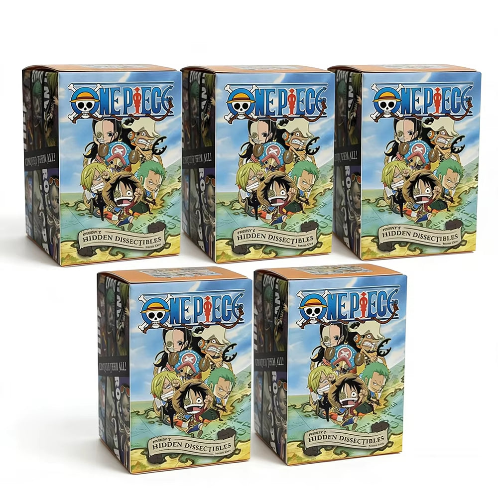 One Piece Figures Series One Half Skeleton Figure Blind Box Anime Mini Figures Robin Usopp One Piece Figure Blind Box Anime Toys