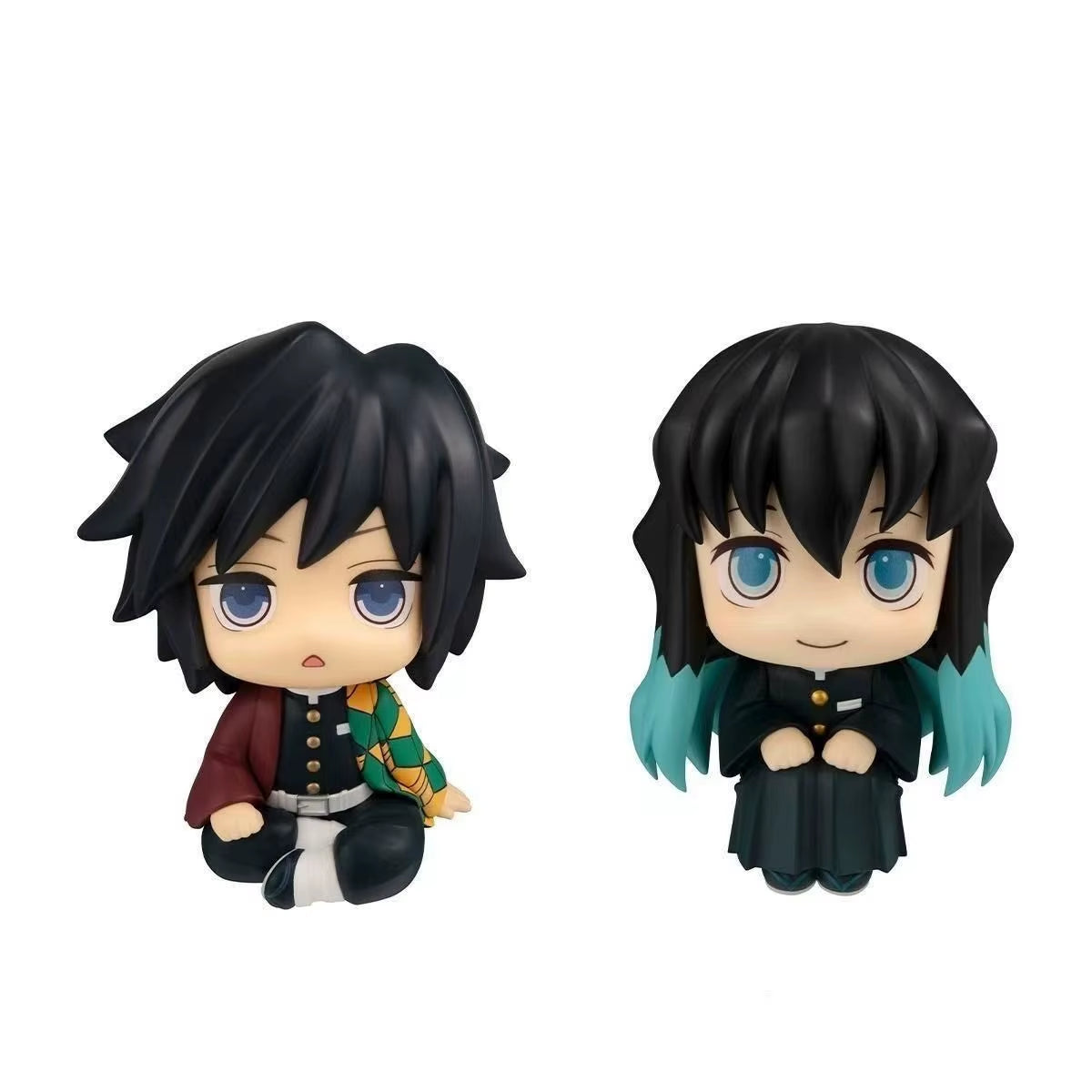Japan Anime Demon Slayer LK Mitsuri Kanroji Sanemi Shinazugawa Giyuu Tomioka Muichiro Tokito Figure Toys 10Cm
