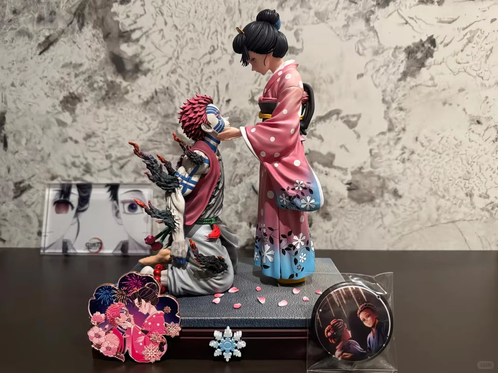 Demon Slayer Akaza Koyuki Anime Figure Pvc Statue Decoration Collection Model Gift for Anime Collectors Figurine