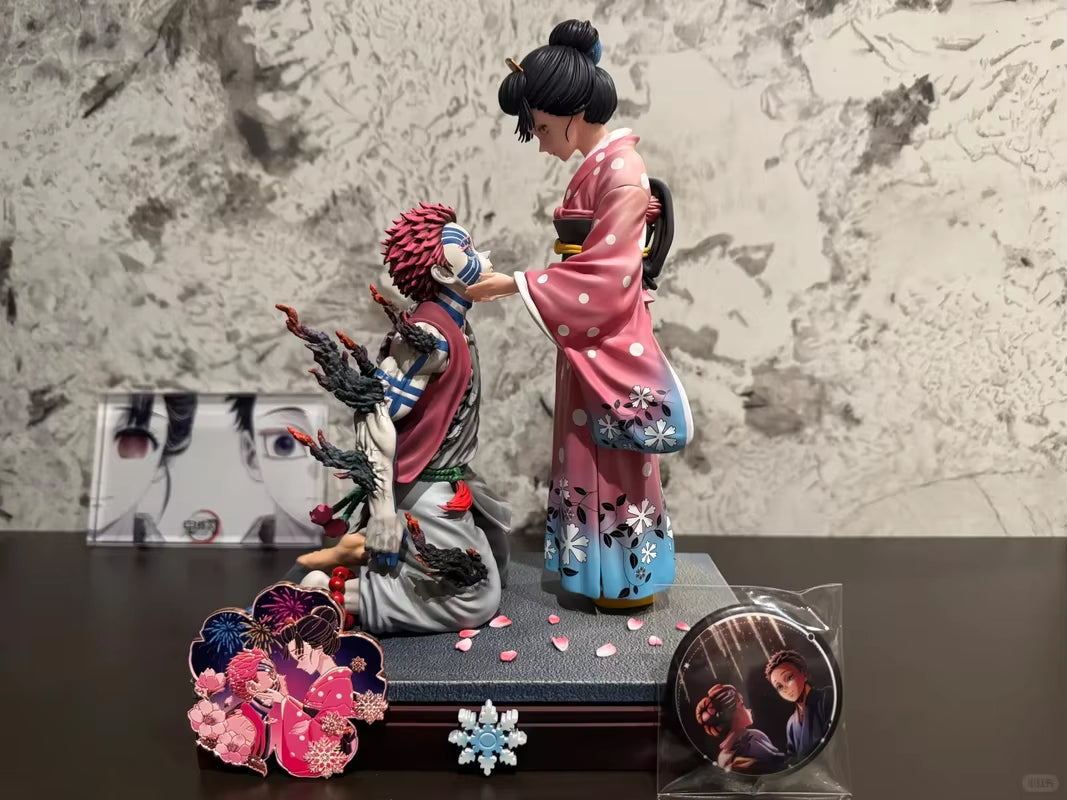 Demon Slayer Akaza Koyuki Anime Figure Pvc Statue Decoration Collection Model Gift for Anime Collectors Figurine