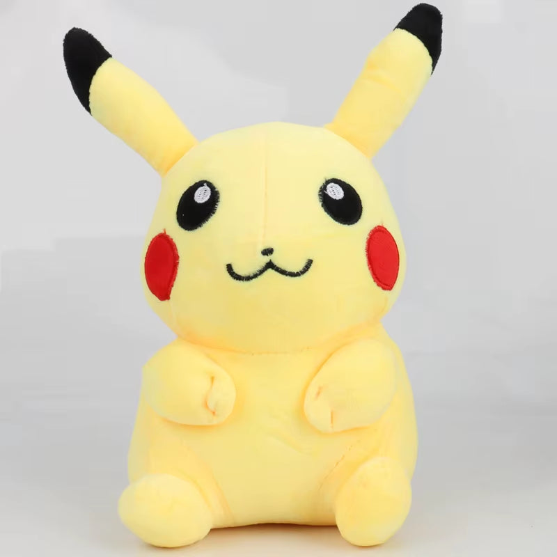 Anime Pokemon Plush Toys Charmander Bulbasaur Squirtle Pikachu Plush Stuffed Animal Toy Pokemon Doll Kids Gift