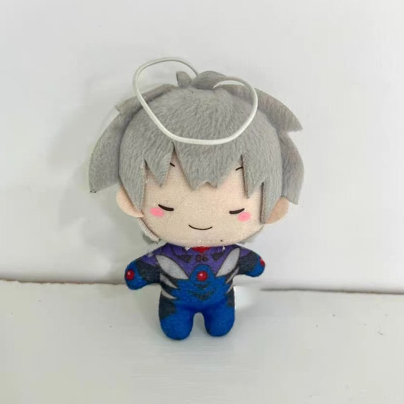 Neon Genesis Evangelion Asuka Plush 4In Rei Shinji Plushie Toys for Anime Fans