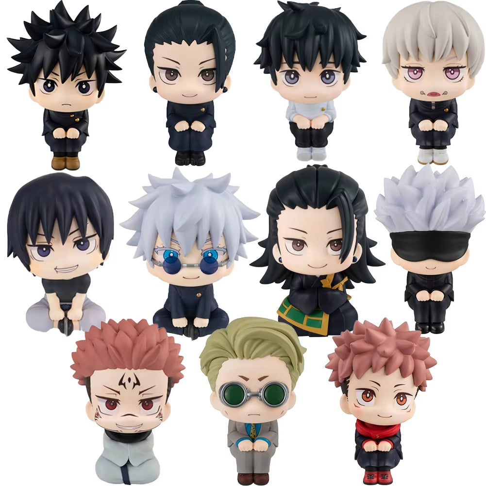 JJK Anime Figure Gojo Satoru Geto Suguru Inumaki Toge Fushiguro Megumi Toji Okkotsu Yuta Itadori Yuuji Ryomen Sukuna Nanami 10Cm
