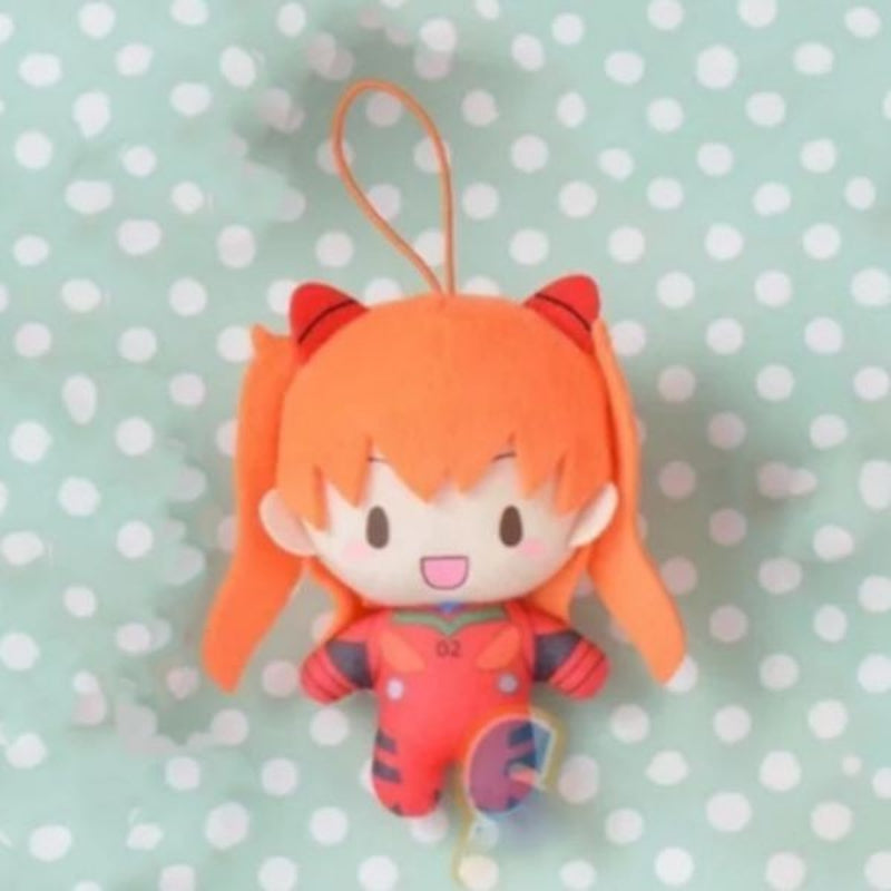 Neon Genesis Evangelion Asuka Plush 4In Rei Shinji Plushie Toys for Anime Fans
