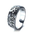Anime Jujutsu Kaisen Ring Unisex Black Dead Eye Ring Cosplay Fashion Personality Jewelry Accessories Gift