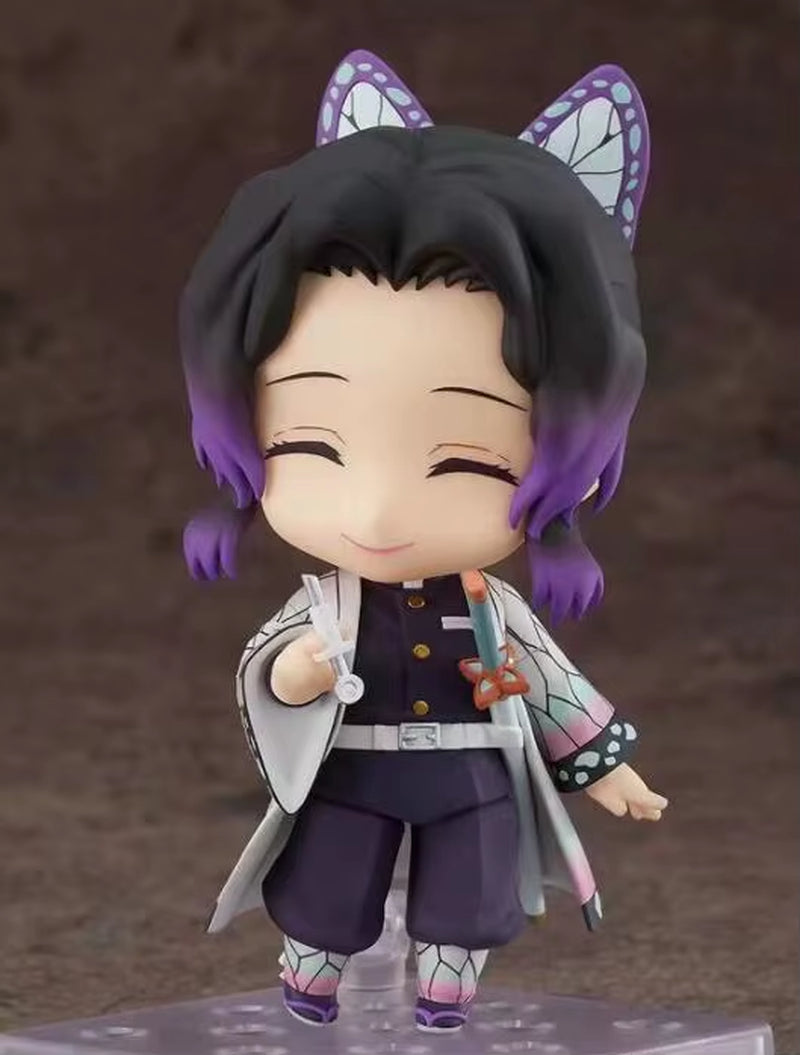Demon Slayer Character Kochou Shinobu Tokitou Muichirou Kanroji Mitsuri Nezuko Tanjiro Cute BJD Figure Model Toys 10Cm