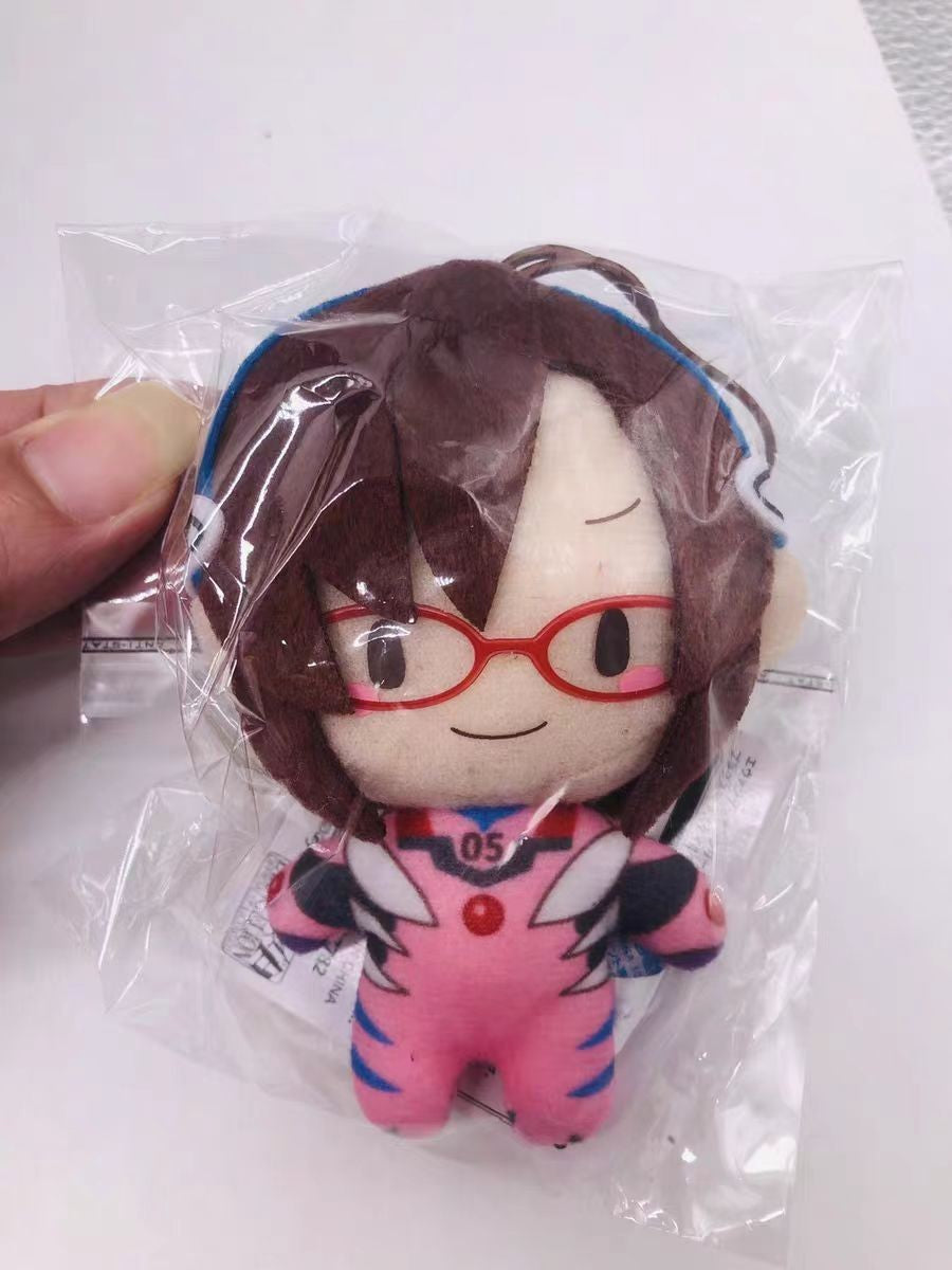Neon Genesis Evangelion Asuka Plush 4In Rei Shinji Plushie Toys for Anime Fans