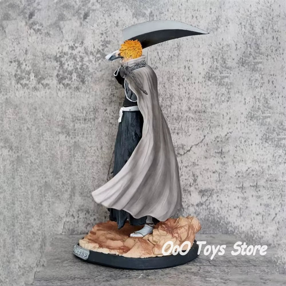 Anime Bleach Figure Kurosaki Ichigo Action Figures Pvc Statue Desktop Ornamen Collection Model Toys Gifts 33Cm