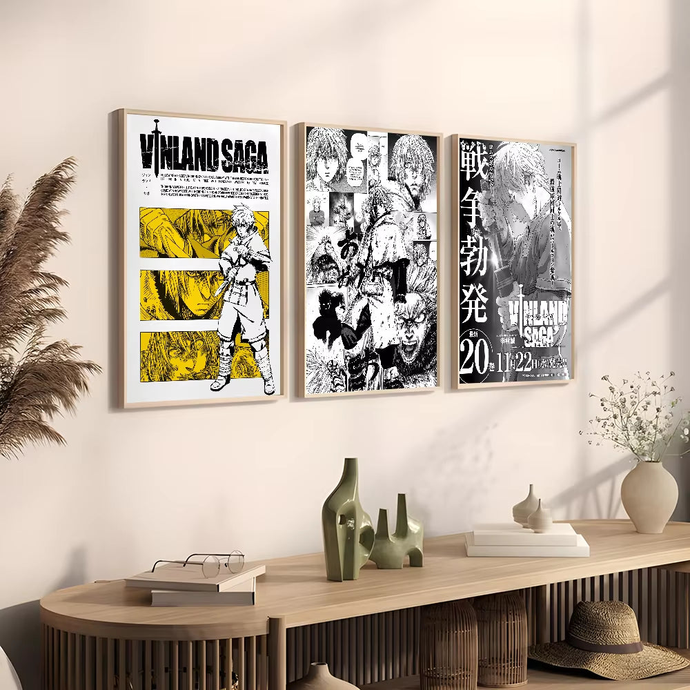 Anime Vinland Saga Poster Prints Perfect Design Nordic Modern Home Decor Gift