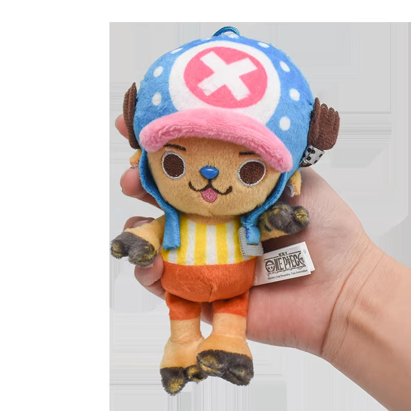 Original One Piece Chopper Plush Stuffed Doll Tony Tony Chopper Anime Soft Figure Toys for Kids Birthday Room Decoration Gifts