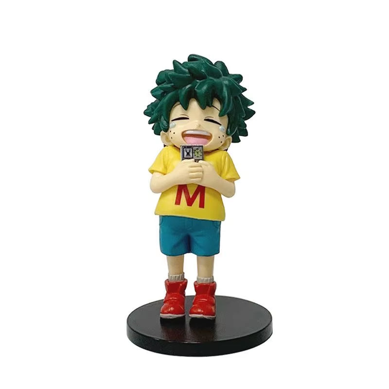 My Hero Academia Midoriya Izuku Bakugou Katsuki Cute Childhood Anime Figure Model Toys Ornament Boys Birthday Gifts