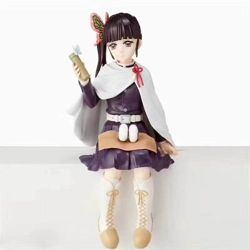 Kimetsu No Yaiba - Rice Ball Tanjiro Nezuko Zenitsu Decorations for Desktop PC Case and Car Anime Figure Model Doll Toy Gift