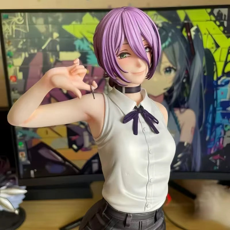 Chainsaw Man Reze Reese PVC Statue Devil Series Sexy Girl Anime Figurine Model Desktop Ornament Collection Toys Birthday Gifts