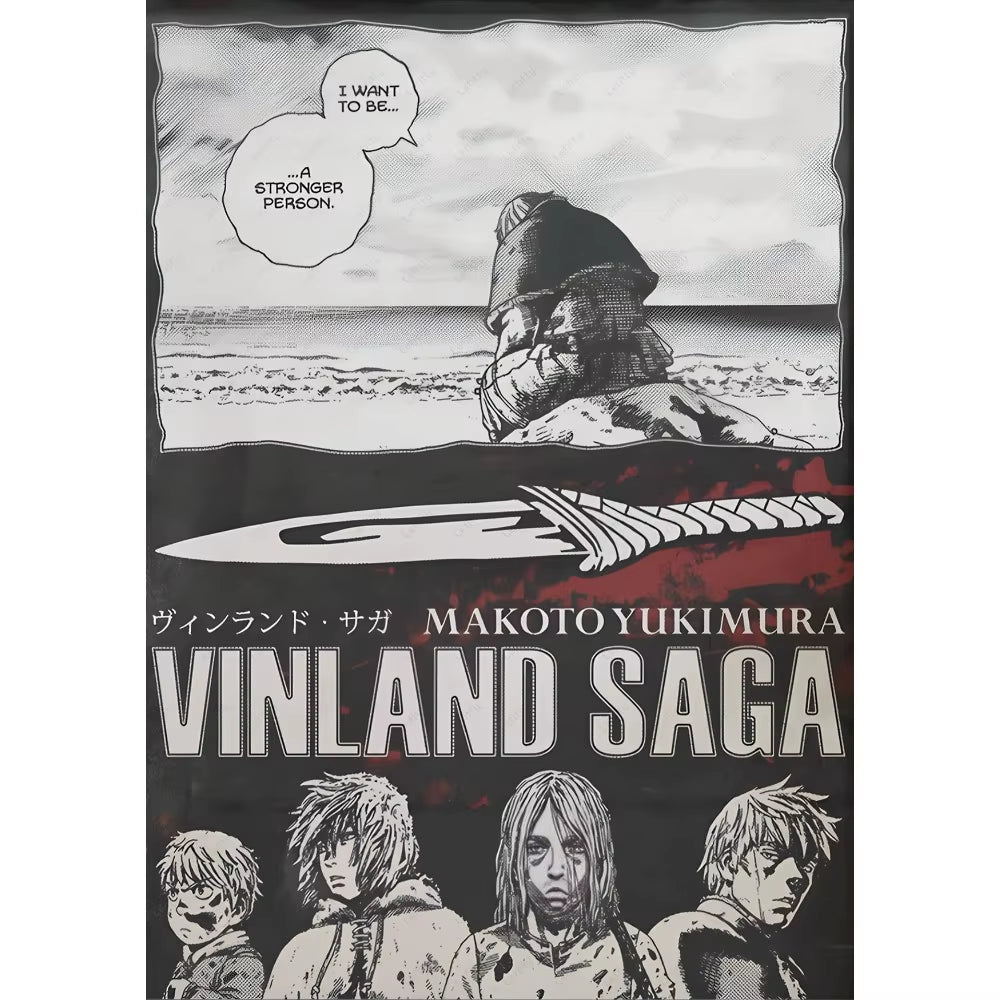 Anime Vinland Saga Poster Prints Perfect Design Nordic Modern Home Decor Gift