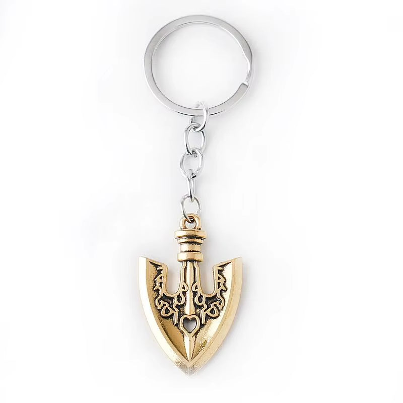 Anime JOJOS BIZARRE ADVENTURE Necklace Kujo Jotaro Arrow Metal Pendant Chain Choker Necklaces Charm Gifts Jewelry