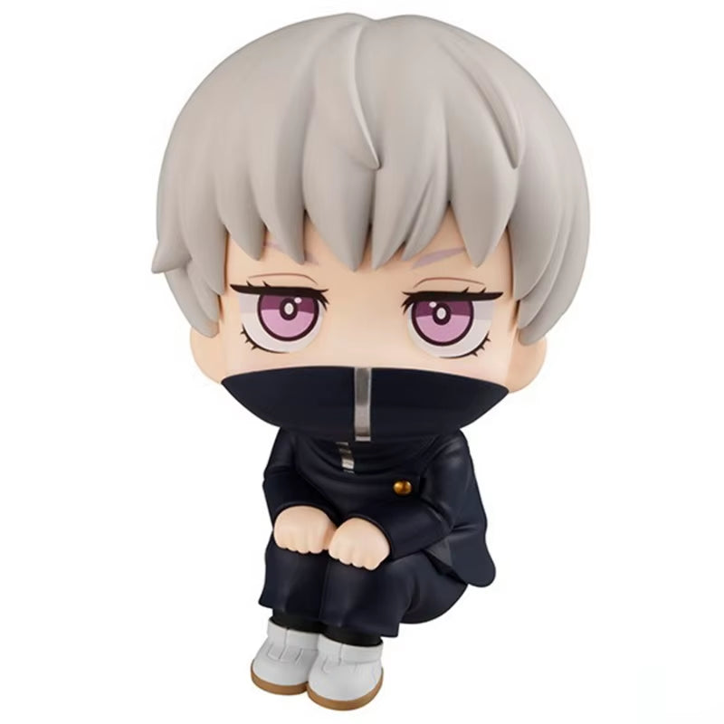 10Cm Jujutsu Kaisen Anime Figure Look up Q Version Satoru Gojo/Geto Suguru Action Figure Fushiguro Toji/Okkotsu Yuta Figurine