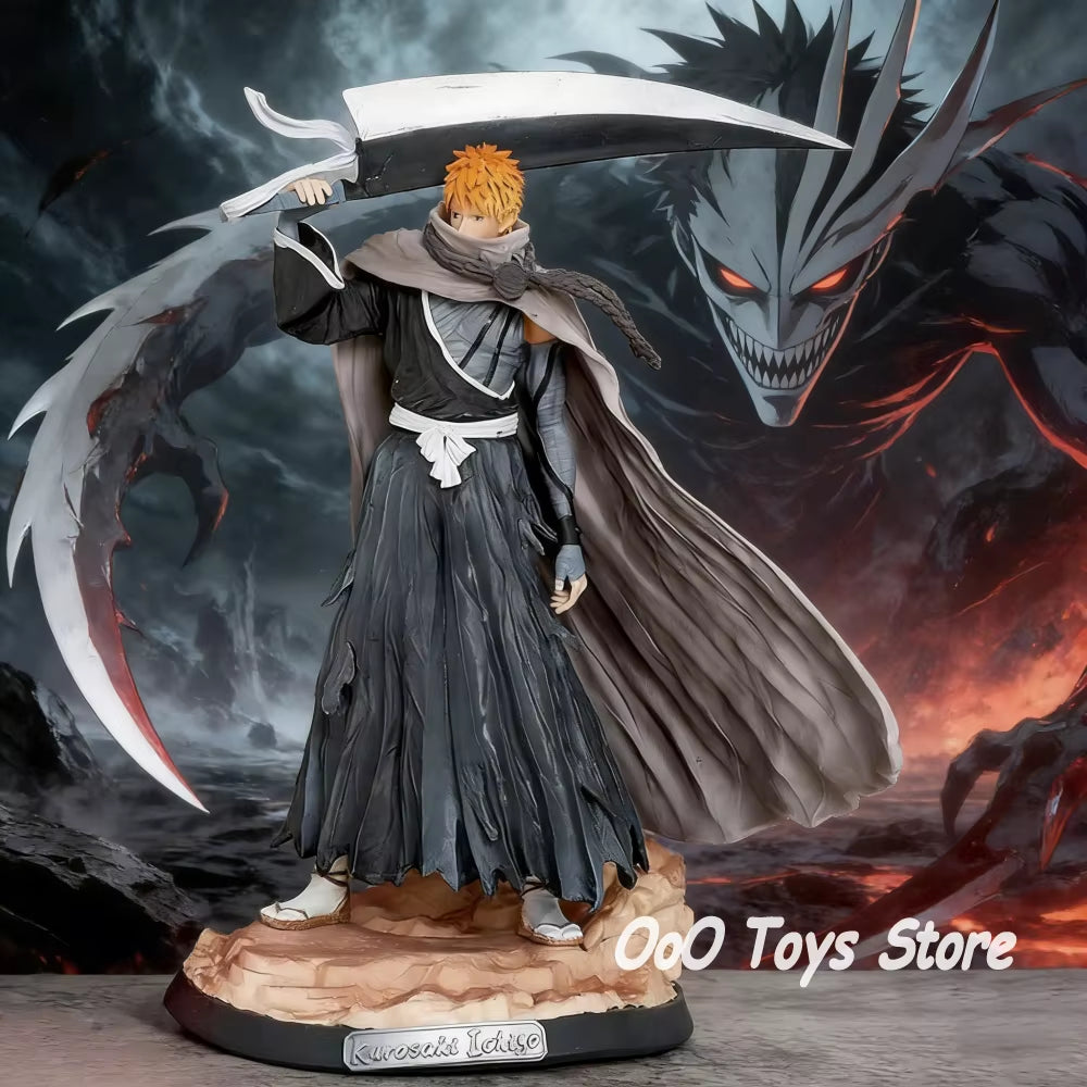 Anime Bleach Figure Kurosaki Ichigo Action Figures Pvc Statue Desktop Ornamen Collection Model Toys Gifts 33Cm