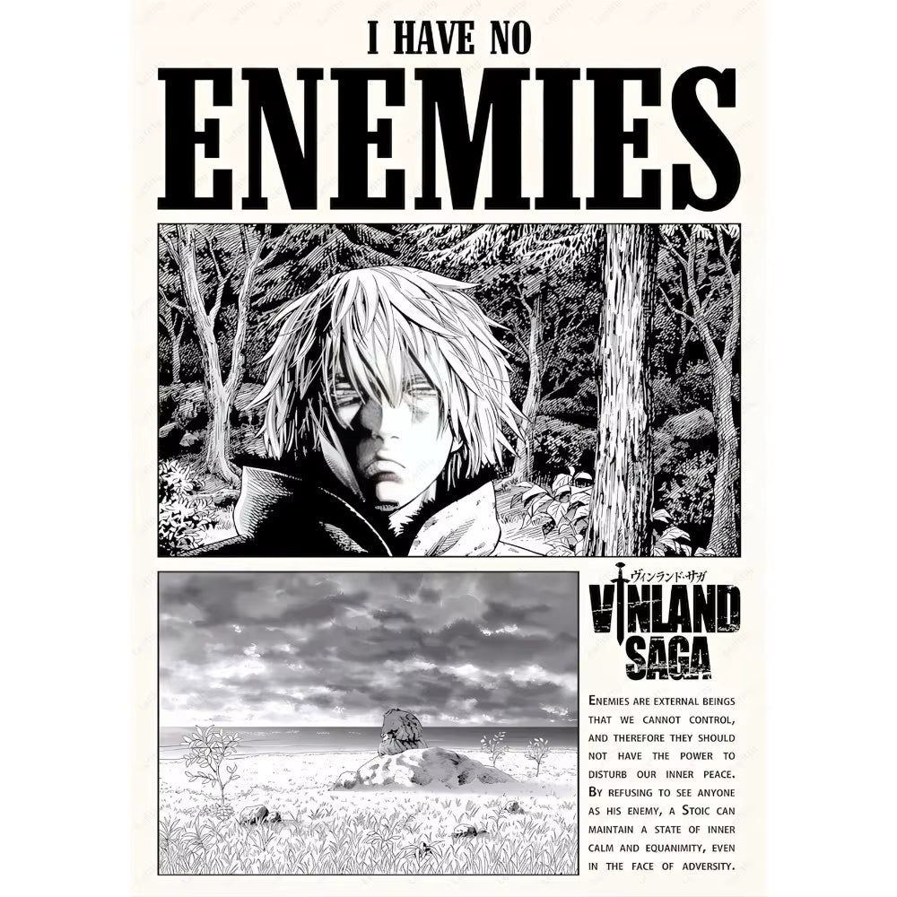 Anime Vinland Saga Poster Prints Perfect Design Nordic Modern Home Decor Gift