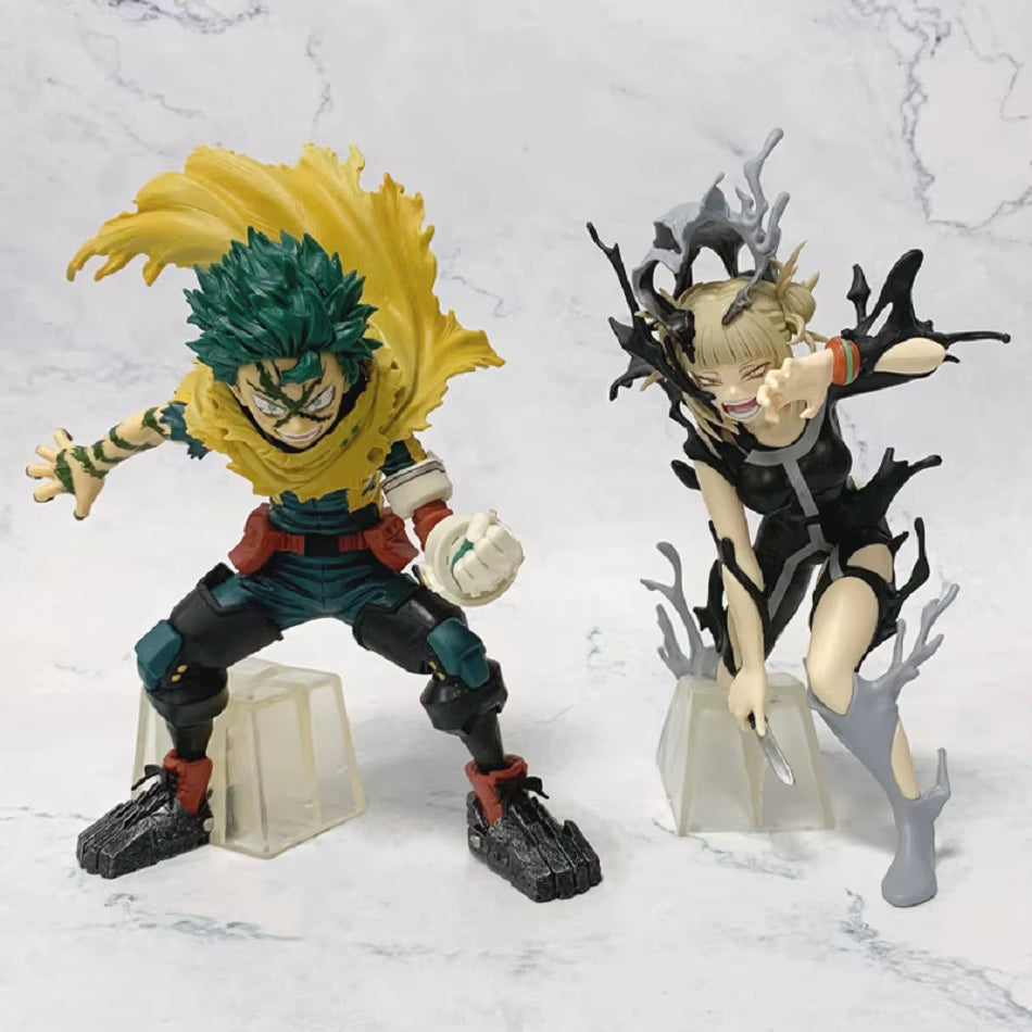 Hot My Hero Academia Anime Figures Midoriya Izuku Bakugou Katsuki Action Model Pvc Statue Desktop Ornament Collection Toys Gift