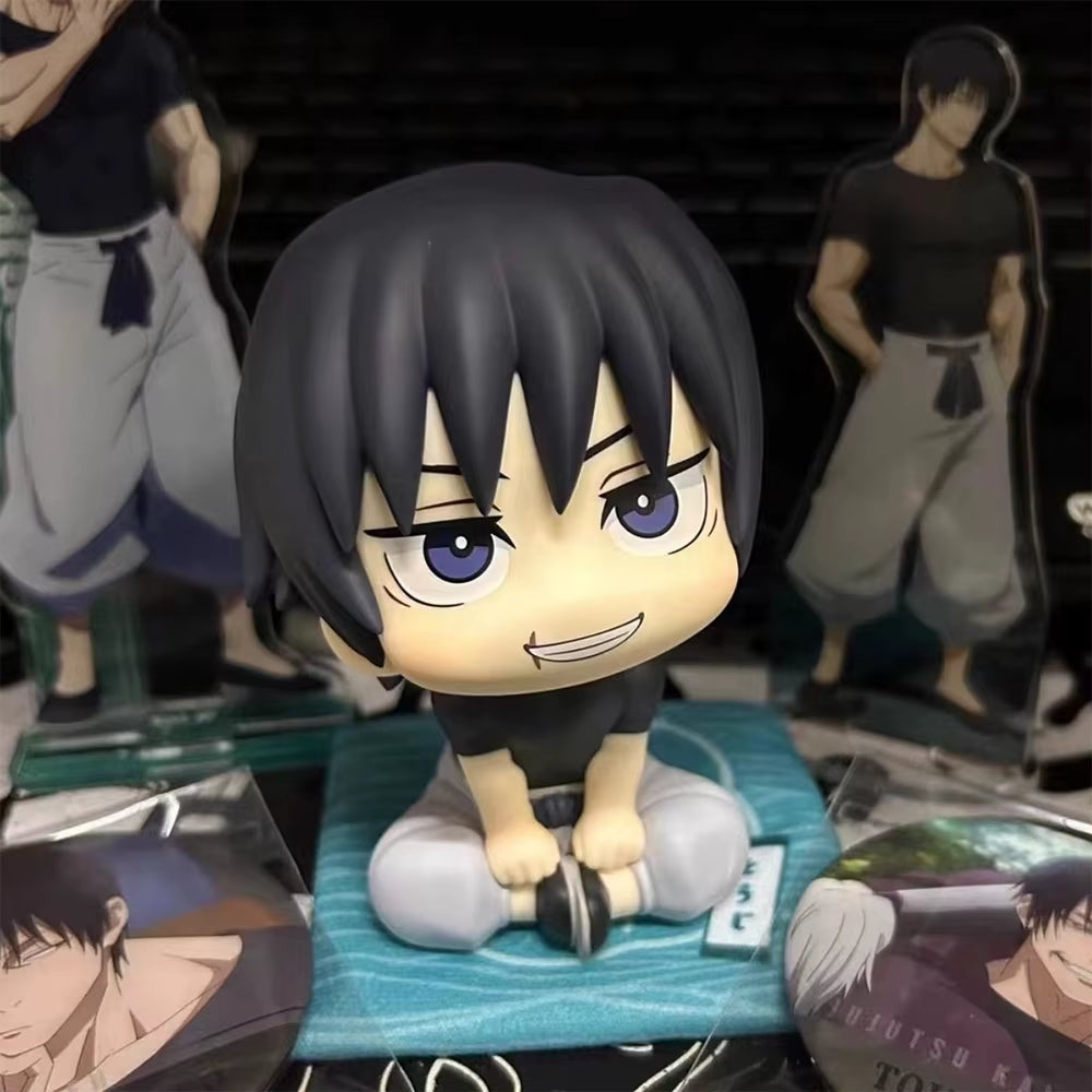JJK Anime Figure Gojo Satoru Geto Suguru Inumaki Toge Fushiguro Megumi Toji Okkotsu Yuta Itadori Yuuji Ryomen Sukuna Nanami 10Cm