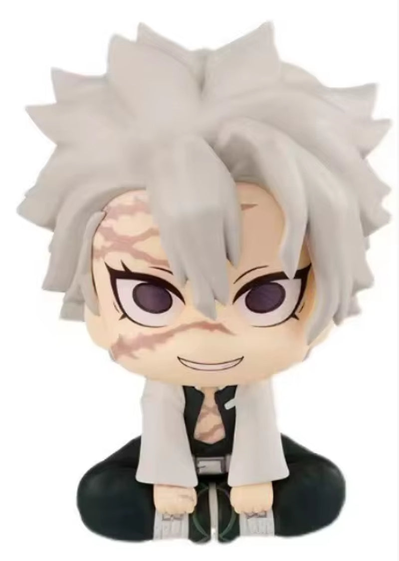 Japan Anime Demon Slayer LK Mitsuri Kanroji Sanemi Shinazugawa Giyuu Tomioka Muichiro Tokito Figure Toys 10Cm