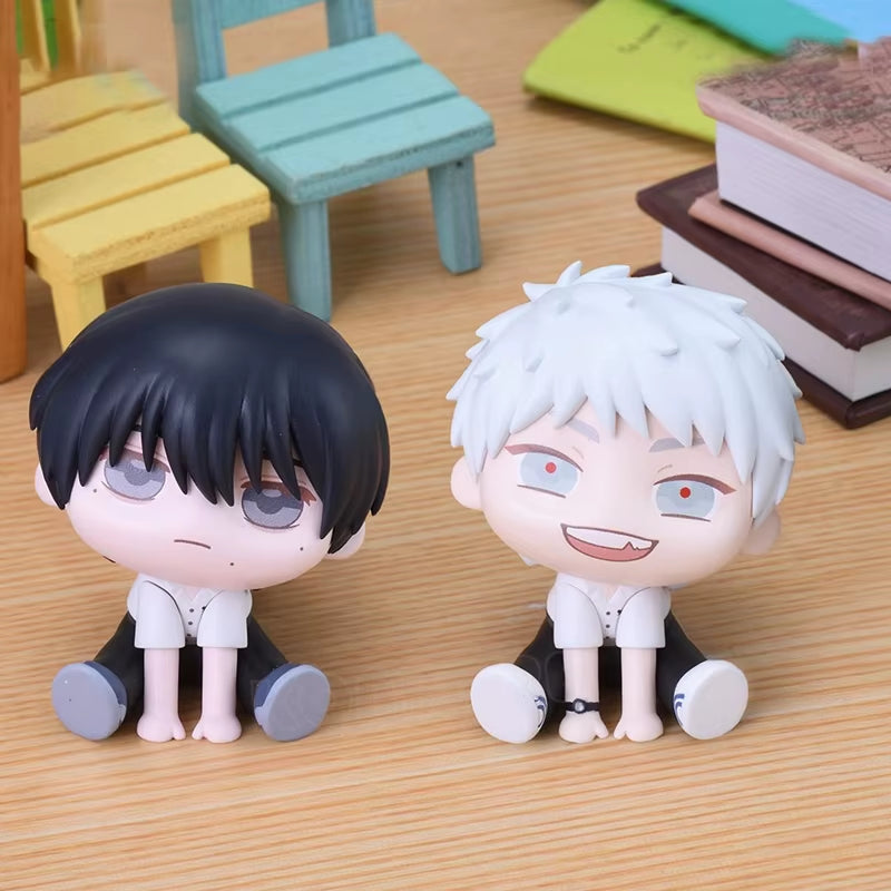 Hikaru Ga Shinda Natsu Indou Hikaru Anime Figure the Summer Hikaru Died Tsujinaka Yoshiki Action Figure Q Model Doll Toys 2Pcs